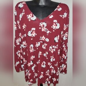 LANE Bryant Loose Fit Blouse Size 14/16